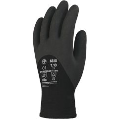 SZERELŐKESZTYŰ, TÉLI, FEKETE HP LATEX TENYÉR, 3/4 HÁT_8