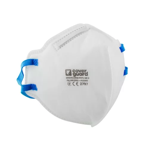 FFP2 NR D függőlegesen összehajtható pormaszk (20 db/doboz)