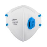 FFP2 NR D függőlegesen összehajtható szelepes pormaszk (10 d