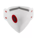 FFP3 NR D függőlegesen összehajtható szelepes pormaszk (10 d