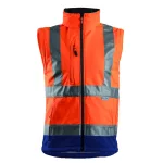 FLUO DZSEKI NARANCS/KÉK_3XL