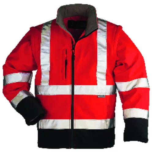 FLUO SOFTSHELL 2/1 DZSEKI PIROS/KÉK_XL