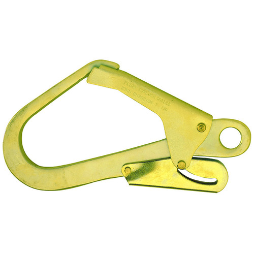 Karabiner kettős rugózárral, 50mm nyílású