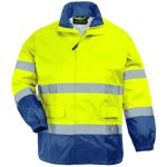 HI-WAY SZELLŐZŐ PE/PU ESŐRUHA SÁRGA/KÉK_XXL