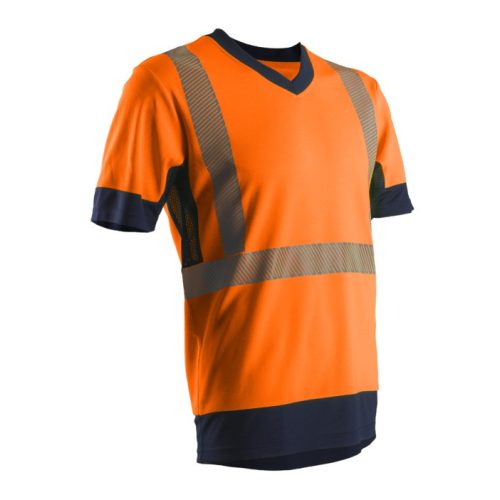 Koma hi-viz narancs rövid ujjú póló_s