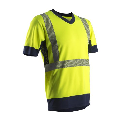 Komo hi-viz sárga rövid ujjú póló_l