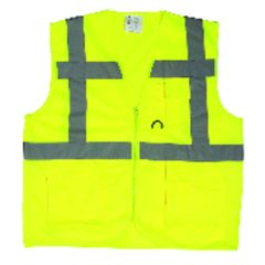 YARD TÖBBZSEBES FLUO MELLÉNY_SÁRGA_XXL (ST)