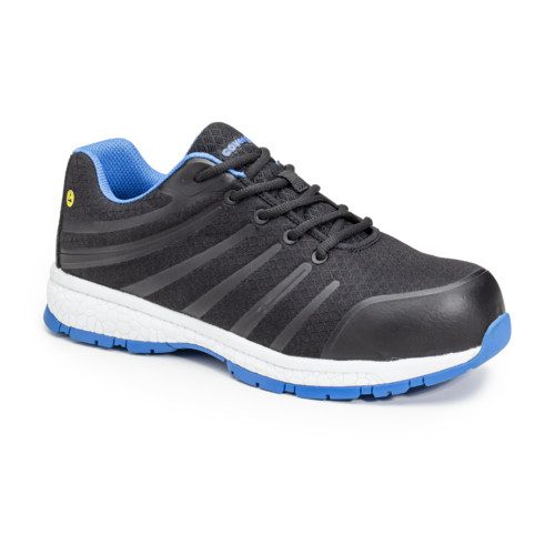 GALAXITE S1P SRC ESD FEKETE/KÉK SPORT VÉDŐCIPŐ_42