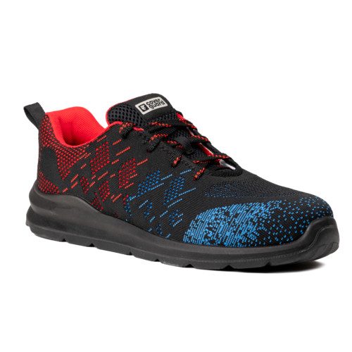 OTAVITE S1P  FEKETE/PIROS/KÉK SPORT VÉDŐFÉLCIPŐ_38