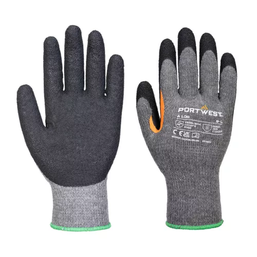 Grip 10 Latex megerősített hüvelykujjas kesztyű (12 pár)
