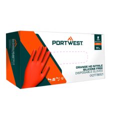 Orange HD egyszerhasználatos kesztyű (Pk100)