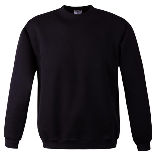 Pulóver 280g fekete - méret M