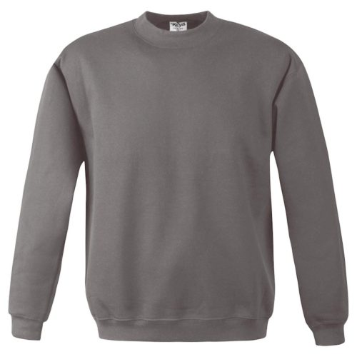 Pulóver 280g szürke - méret M