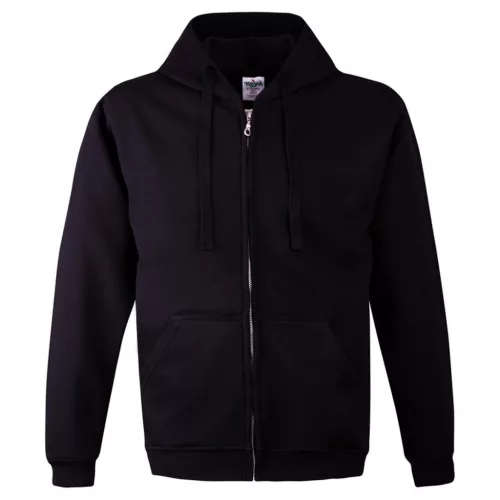  Kapucnis Pulóver, 280g, fekete, méret XXL
