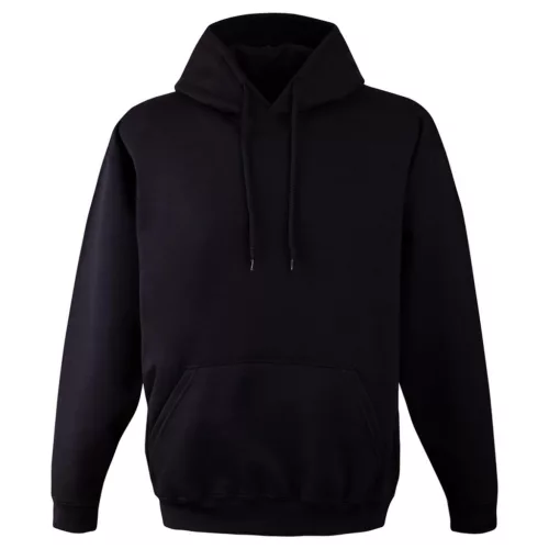  Kapucnis felső 280g fekete - méret XXL