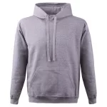  Kapucnis felső 280g szürke - méret S