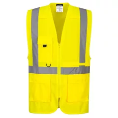 Hi-Vis Executive mellény tablet zsebbel 