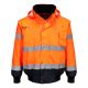 Hi-Vis 3 az 1-ben kontrasztos bomber dzseki 