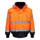 Hi-Vis 3 az 1-ben kontrasztos bomber dzseki 