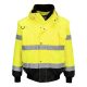 Hi-Vis 3 az 1-ben kontrasztos bomber dzseki 