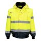 Hi-Vis 3 az 1-ben kontrasztos bomber dzseki 