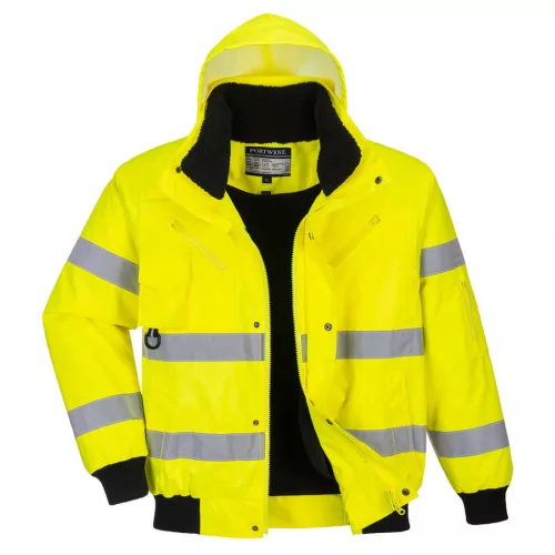 Hi-Vis 3 az 1-ben bomber dzseki 