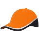 Dobbelt napellenzős sapka neon narancs  