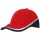 Dobbelt napellenzős sapka piros  