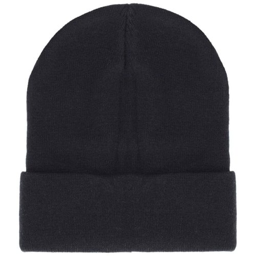  Kötött akril téli sapka, fekete