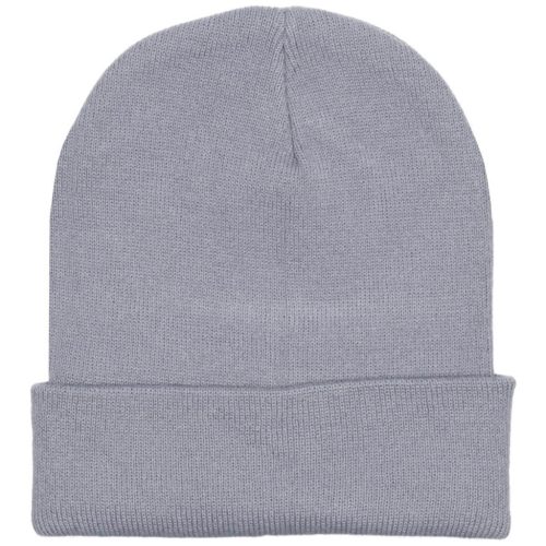  Kötött akril téli sapka, szürke