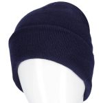  Kötött akril téli sapka navy