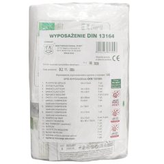  Felszerelés az elsősegély készlethez din13164