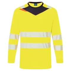 DX4 Hi-Vis hosszú ujjú póló L/S