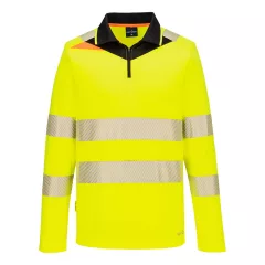DX4 Hi-Vis cipzáras póló L/S 