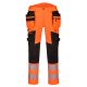 DX4 Hi-Vis nadrág lezippzározható lengőzsebbel