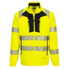 DX4 Hi-Vis cipzáras pulóver