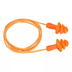 Többször használható TPR zsinóros füldugó (50 pár)