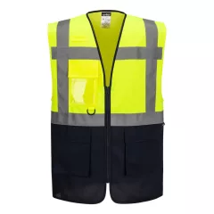 ES1 Essential Hi-Vis kéttónusú Executive mellény
