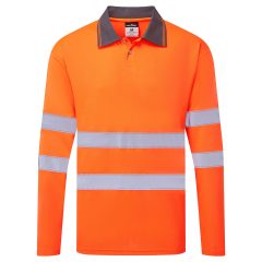 ES1 Essential Hi-Vis Polo Shirt L/S