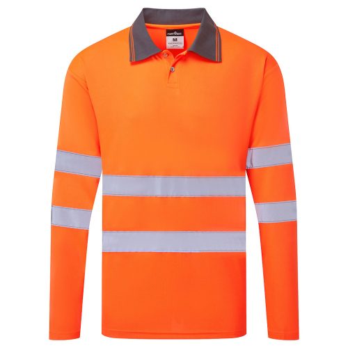 ES1 Essential Hi-Vis Polo Shirt L/S