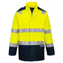 Bizflame Rain+ Hi-Vis Light Arc lángálló kabát 