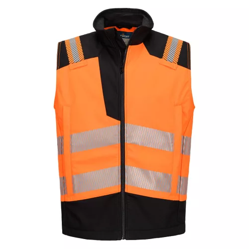 PW3 Modaflame Softshell Hi-Vis FR lángálló mellény