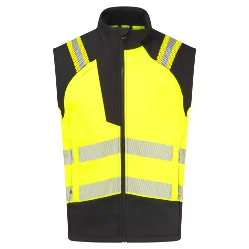 PW3 Modaflame Softshell Hi-Vis FR lángálló mellény