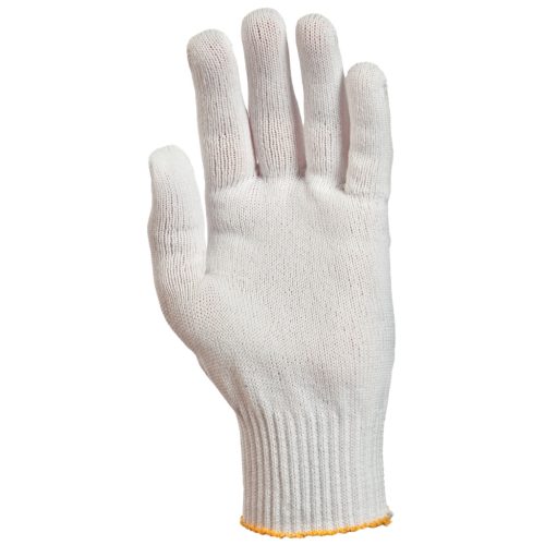 KÖTÖTT, VÉKONY FEHÉR POLIAMID KESZTYŰ, 3 SZÁLAS, RUGALMAS_8