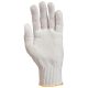 KÖTÖTT, VÉKONY FEHÉR POLIAMID KESZTYŰ, 3 SZÁLAS, RUGALMAS_10
