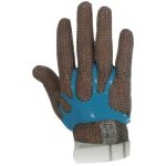 LÁNCKESZTYŰ FÉMGYŰRŰS ÖTUJJAS VÉDŐKESZTYŰ (C) PIROS_M