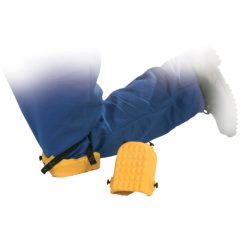 TÉRDVÉDŐ SÁRGA 4 DB GUMIPÁNTTAL