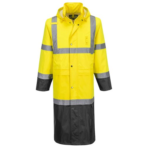 Hi-Vis Contrast Raincoat 122cm