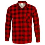  Piros flanell ing, méret S