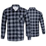 Szürke flanel ing, méret M